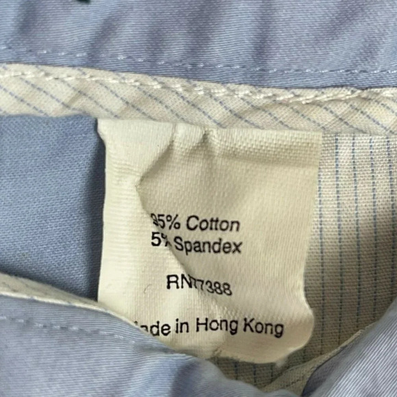 J.Crew Pants Women's Sz 4 Blue Pastel Favorite Fit Cropped Mid Rise Flat Front - Picture 11 of 11